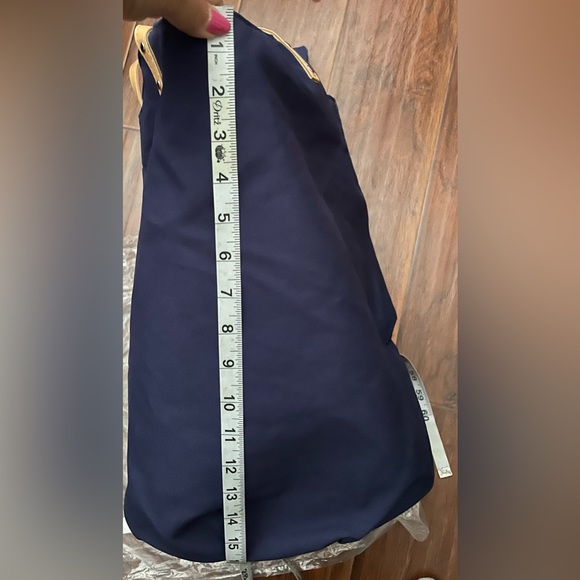 NIP Navy Canvas Bucket Tote - Picture 4 of 7